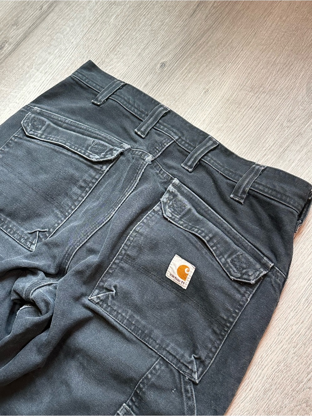 Vintage Carhartt Black Double Knee Carpenter Pants